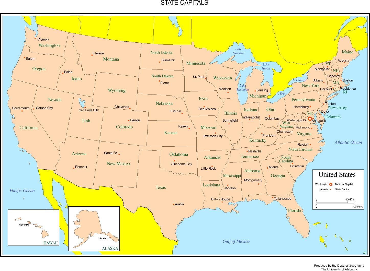 Karte Der Vereinigten Staaten Beschriftet Beschriftete Karte Der Vereinigten Staaten Nordamerika Und Sudamerika