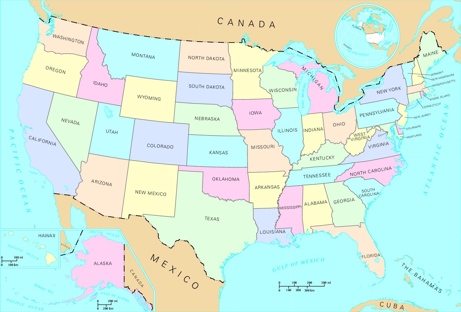 Staat der usa