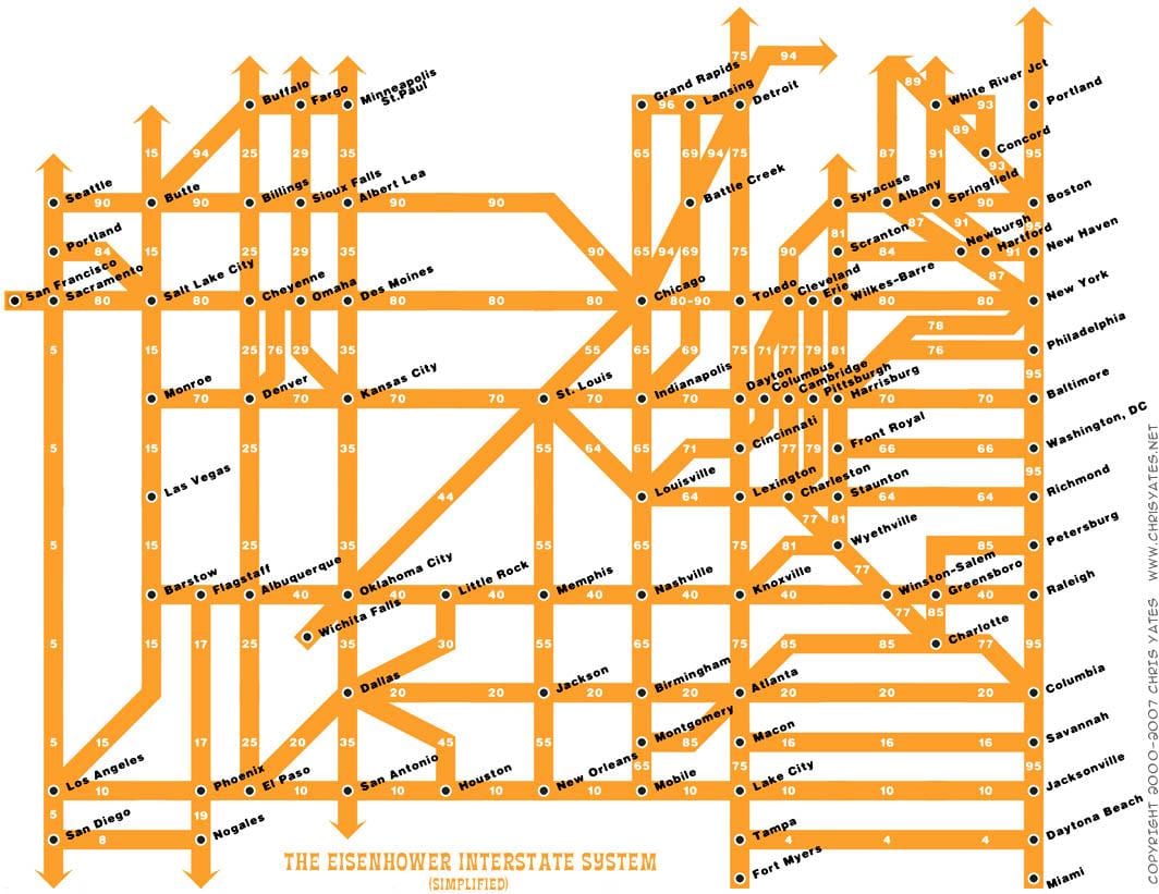 interState-highway-system anzeigen