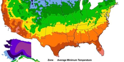 US-Karte Temperatur