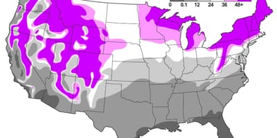 Schnee-map-USA